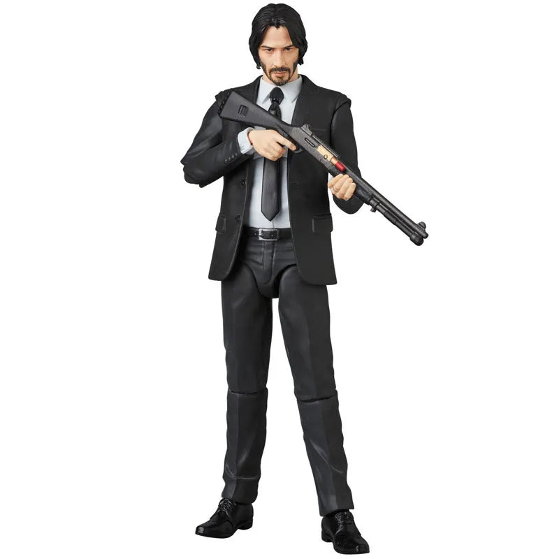 Mafex 085 John Wick with Dogs PVC Collectible