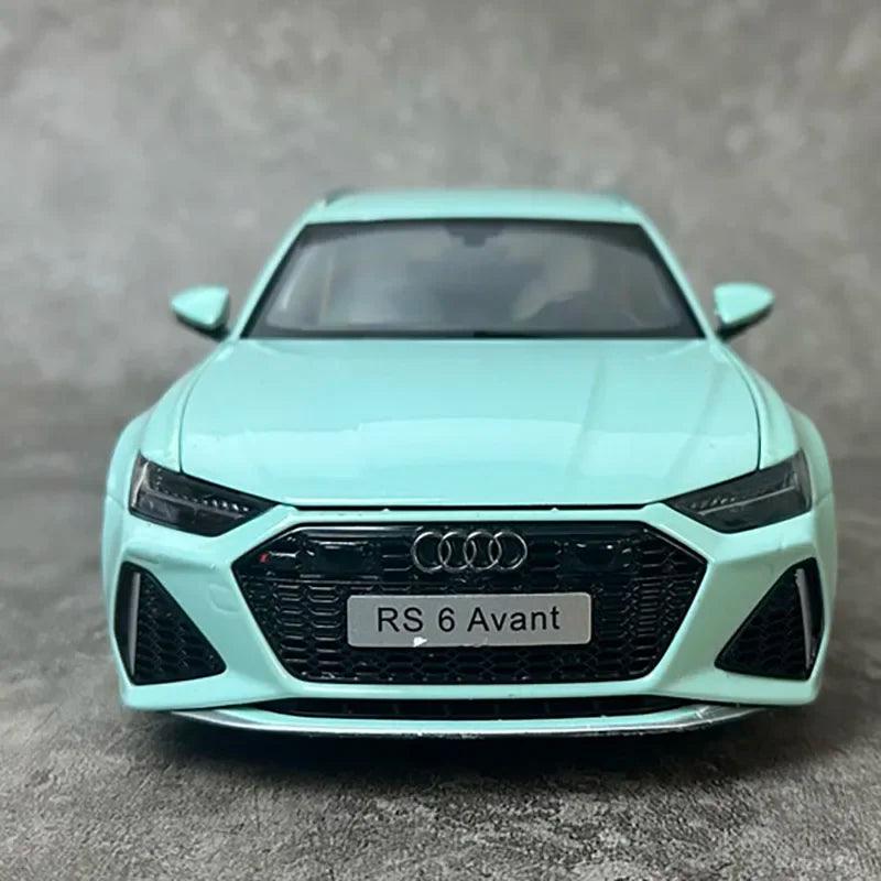 1/18 Scale Audi RS6 C8 Vossen HF2 Alloy Model Limited Edition - Aautomotive