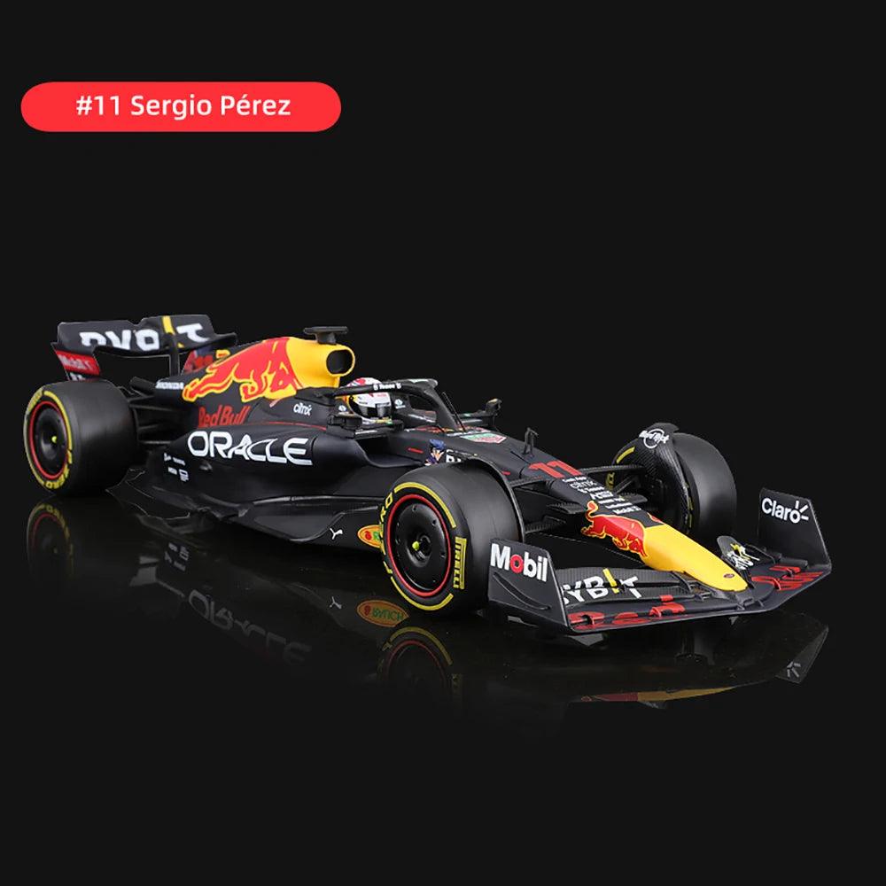 Bburago 1:24 2022 Red Bull RB18 Vesta Pan Perez Car - Aautomotive