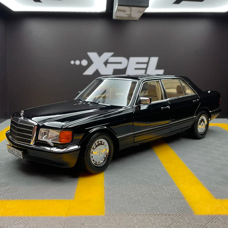 MERCEDES BENZ 560SEL W126 Sixth Generation S 1989 Full Drive NOREV 1/18 Scale