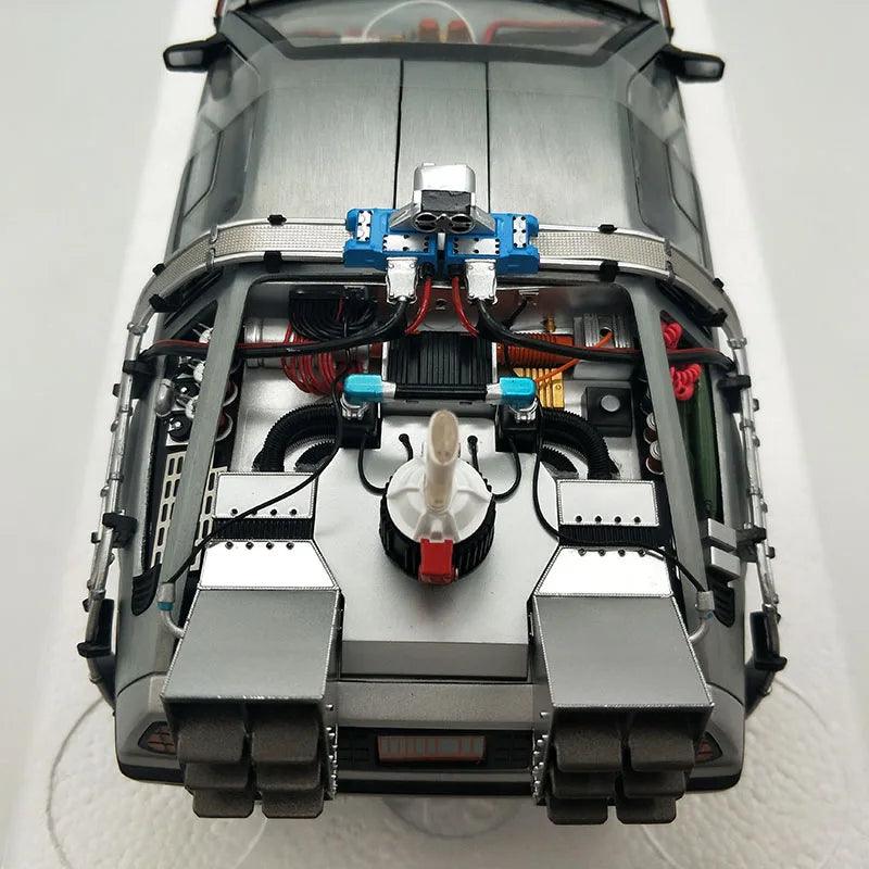Diecast 1/18 Die-cast Alloy Metal DeLorean DMC-12 Car Model - Aautomotive