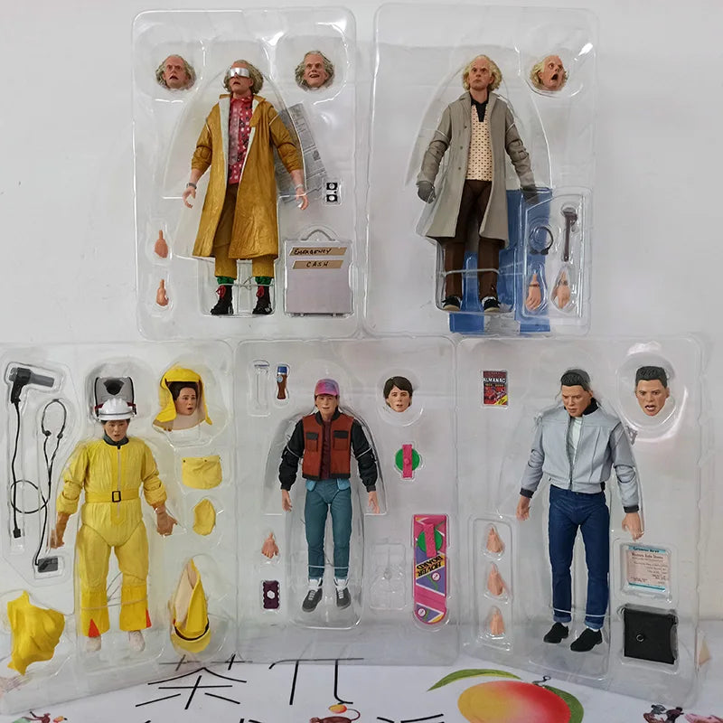 Marty McFly Dr DOC Brown 2015 Neca Back To The Future Part II