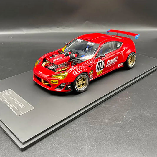 Toyota GT4586 Racing Car458 Full Drive Die Cast 1/18 Scale Modified