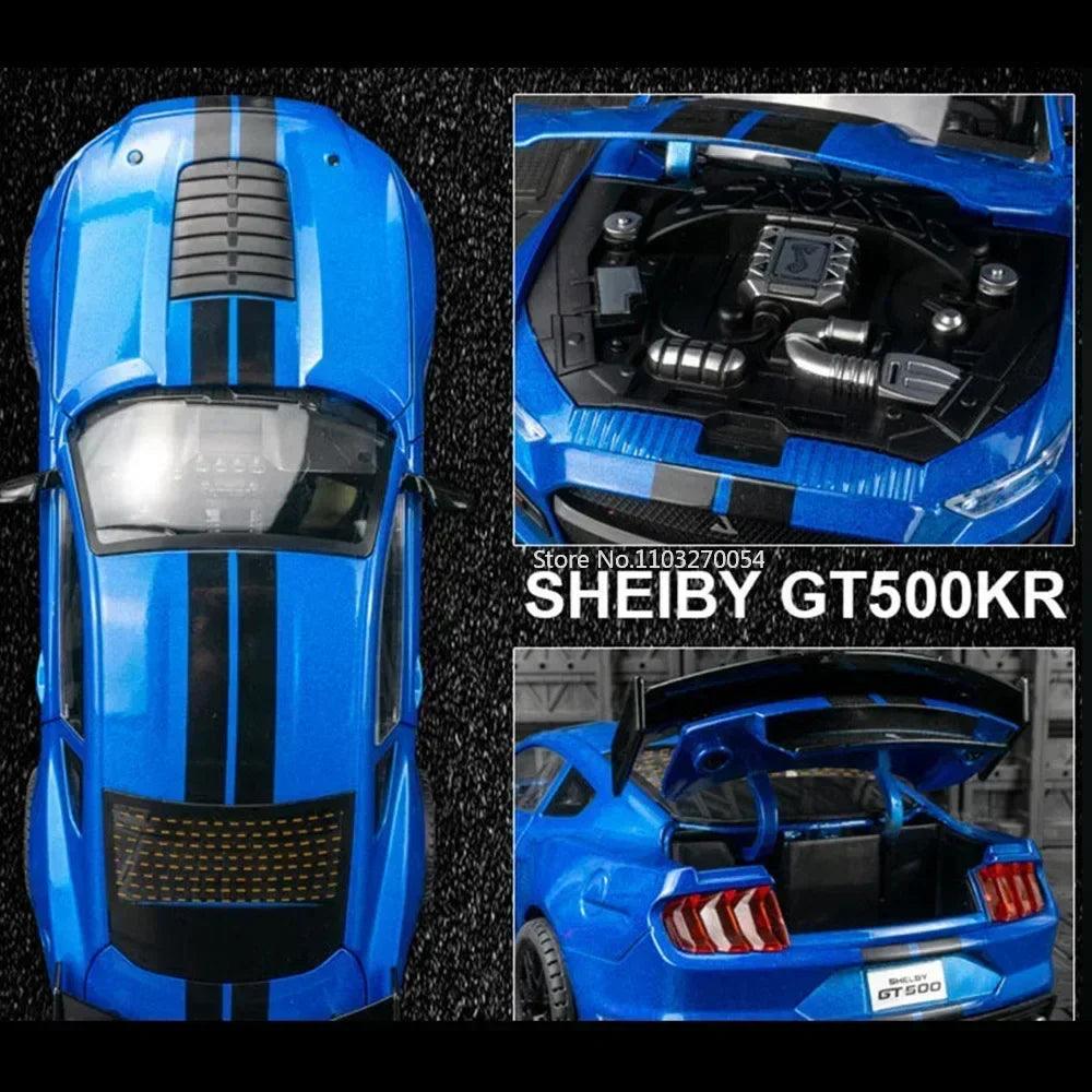 1/18 Ford Mustang Shelby GT500 Alloy Car Model - Aautomotive