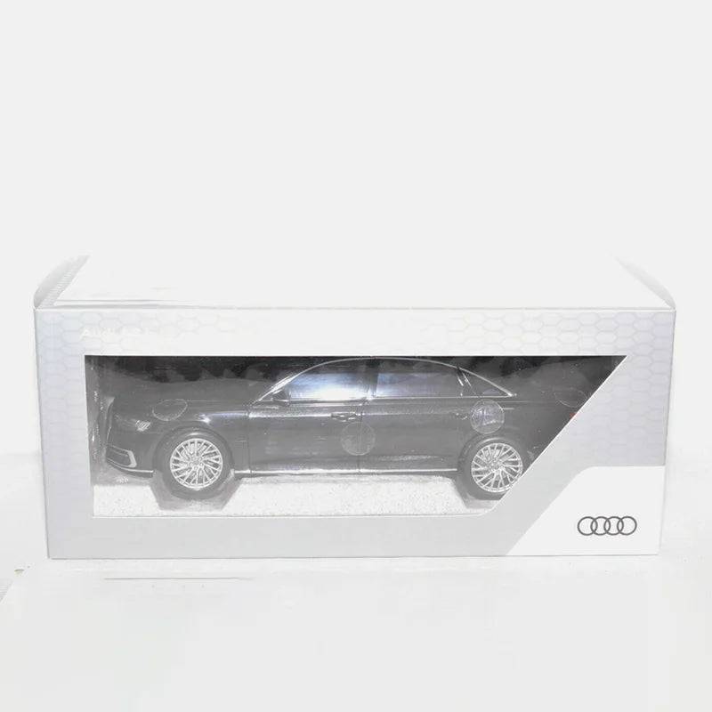 Audi A8 D5 L Black Alloy Car Model NOREV Die Cast 1/18 Scale
