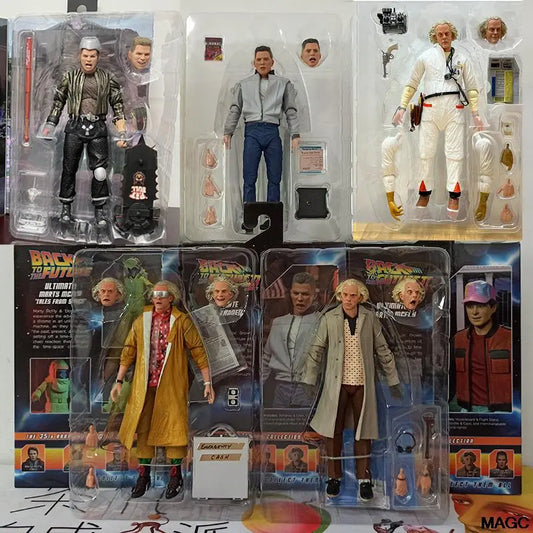 Marty McFly Dr DOC Brown 2015 Neca Back To The Future Part II