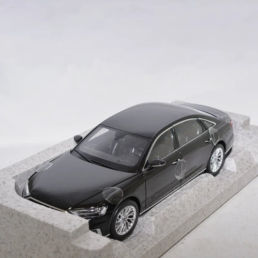 Audi A8 D5 L Black Alloy Car Model NOREV Die Cast 1/18 Scale