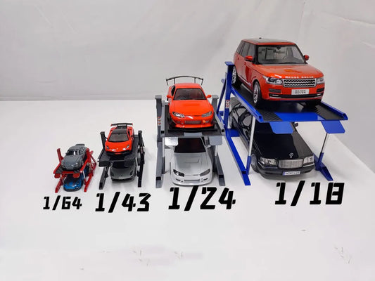 1/18 1/24 1/43 1/64 Japanese Style Lift Scene Prop Model Car Garage Ornaments