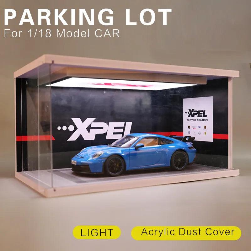 1:18 Car Models Parking lot Solid Parking Garage Model - Aautomotive