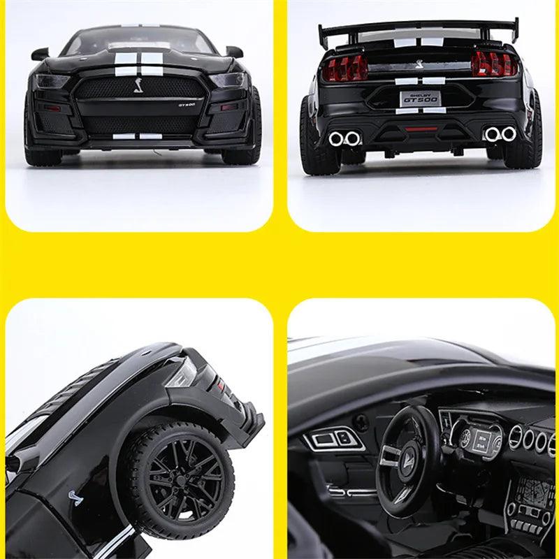 1/18 Ford Mustang Shelby GT500 Alloy Sports Car - Aautomotive