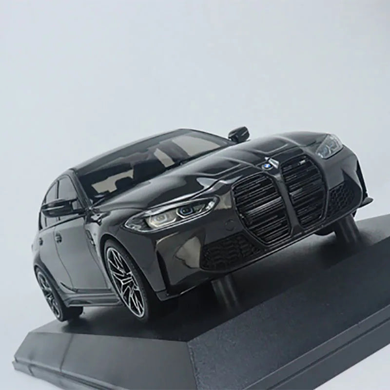 BMW M3/M4 2020 Metal Gray Fully Enclosed Die Cast 1/18 Scale